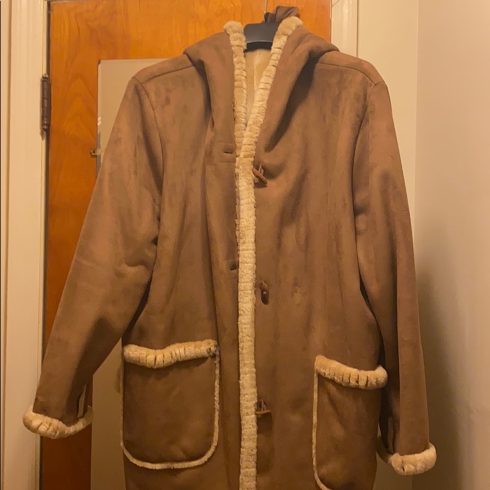 Suede Coat - image 1